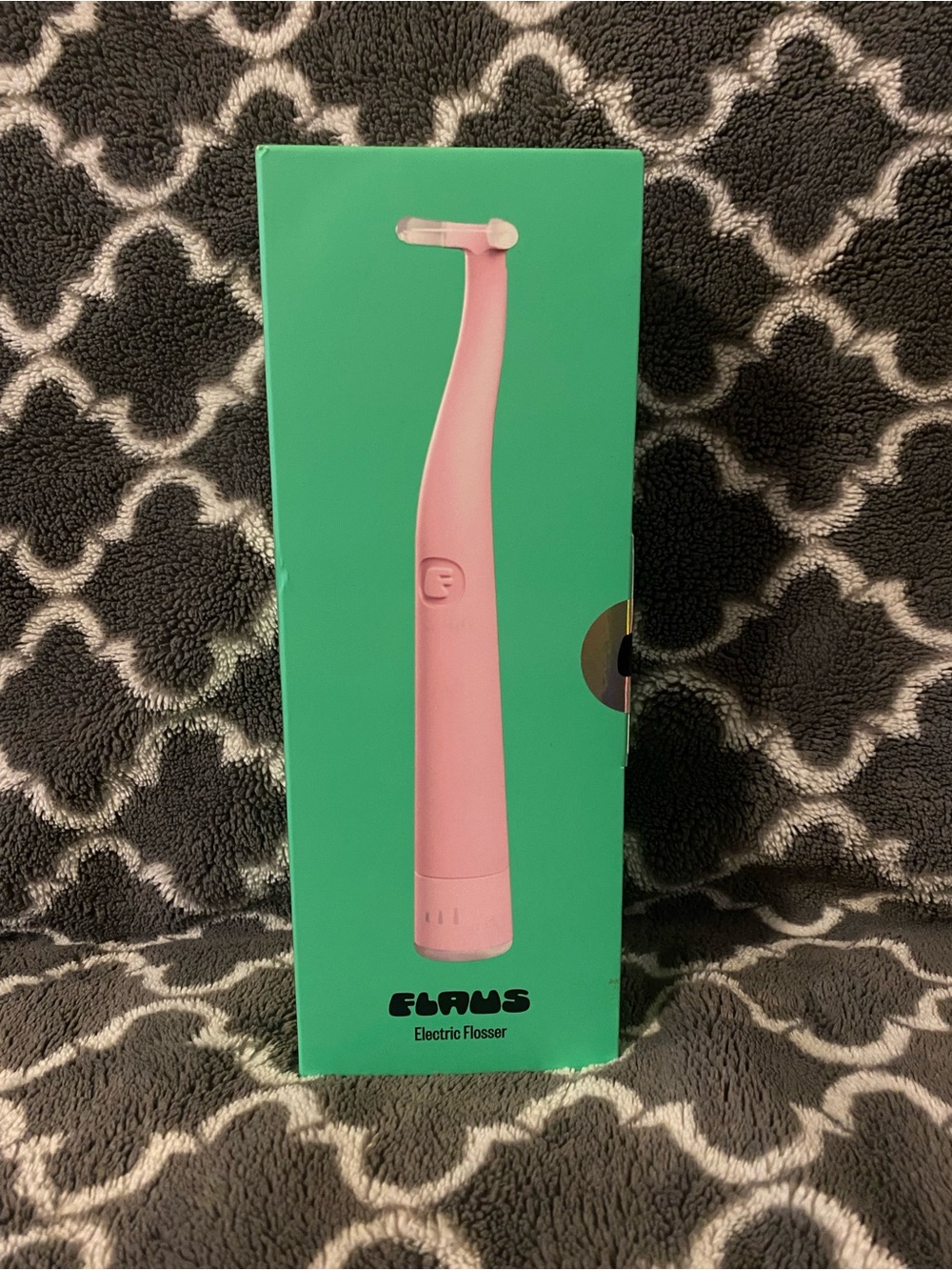 ELAWS Pink Electric Flosser - Portable Oral Care Device